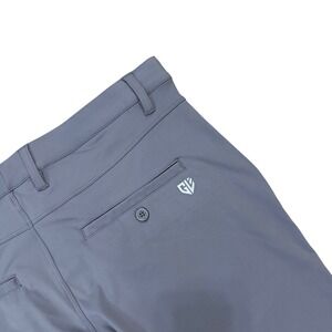 Graham Luxe‎ Trace Mens Gray Golf Shorts Size 34  Performance Stretch